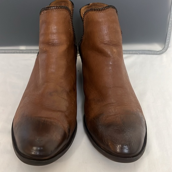 BCBGenration Side Zipper(BG Crush Ankle Boots) Booties Brown 9M - Picture 4 of 14